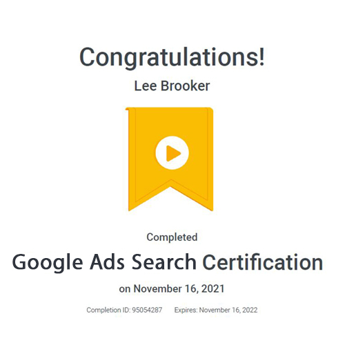 Google Ads Apps Certified